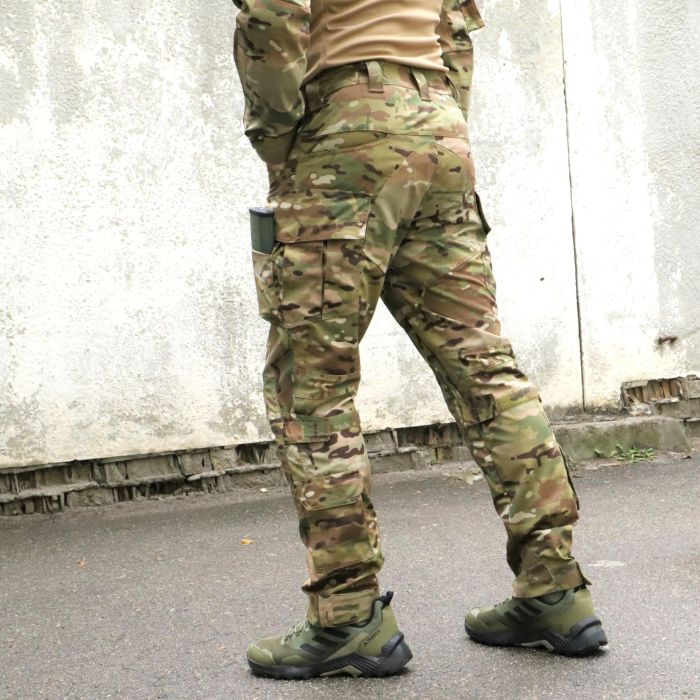 Тактичні штани з наколінниками RAPTOR PRO, 50/50 NyCo Original MultiCam Ripstop™,  Flex Multicam