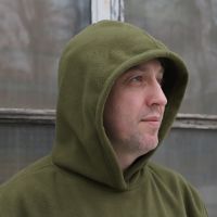 Фліска худі військова з капюшоном NBH Хакі