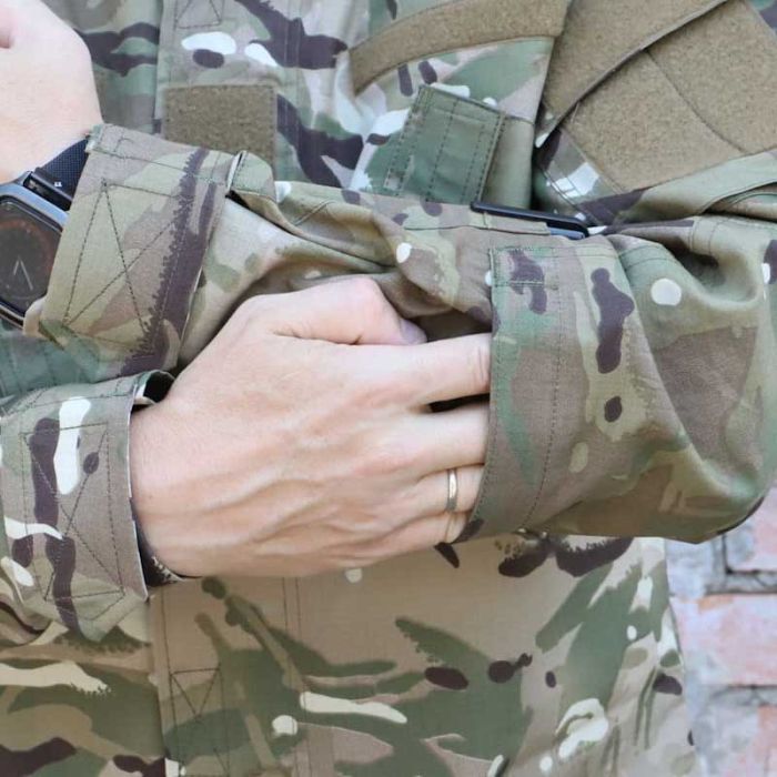 Тактичний комплект Піхота ЗСУ, 95/5 Multicam Ripstop, Кітель+Штани, не підтримує горіння