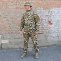 Тактичний комплект Піхота ЗСУ, 95/5 Multicam Ripstop, Кітель+Штани, не підтримує горіння