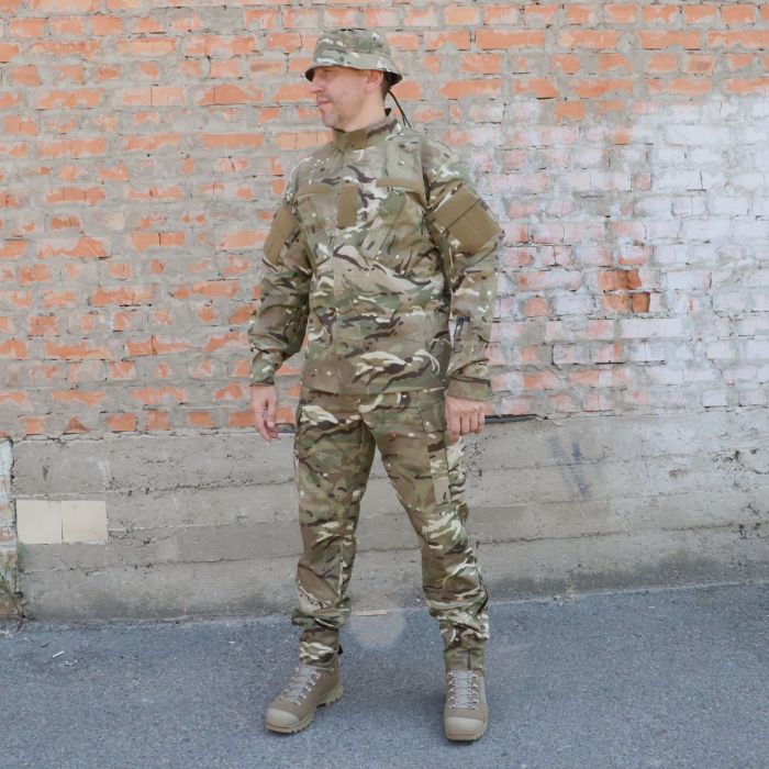 Тактичний комплект Піхота ЗСУ, 95/5 Multicam Ripstop, Кітель+Штани, не підтримує горіння
