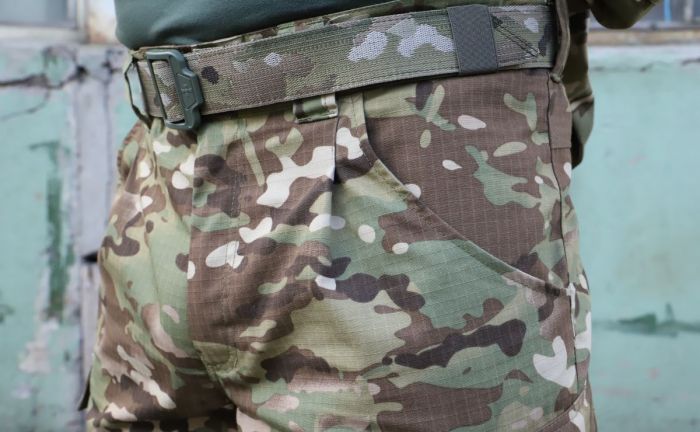 Тактичний комплект ЗСУ,65/35 Multicam Ripstop, Кітель+Штани