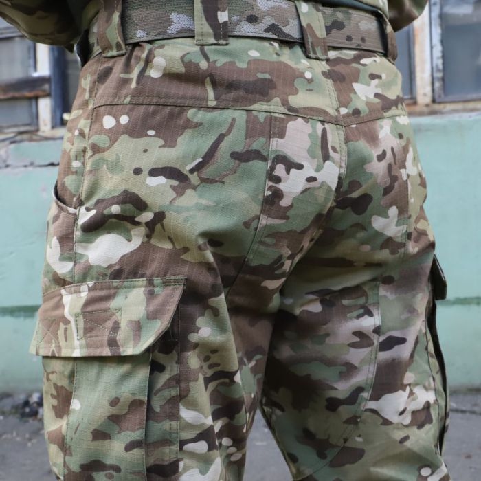 Тактичні штани Польові ЗСУ, 65/35 Multicam Ripstop