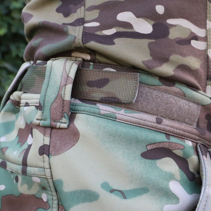Тактичні штани з наколінниками Штурм, Soft Shell Multicam, Cordura