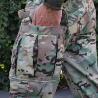 Тактичні штани з наколінниками Штурм, Soft Shell Multicam, Cordura