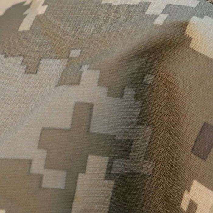 Тактична зимова куртка Альфа, Nord Storm Піксель Ripstop, Cordura 500D, вітро та вологозахисна