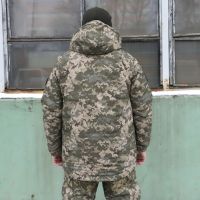 Тактичний зимовий комплект Хуртовина, Піксель Nord Storm Ripstop, Куртка+Штани