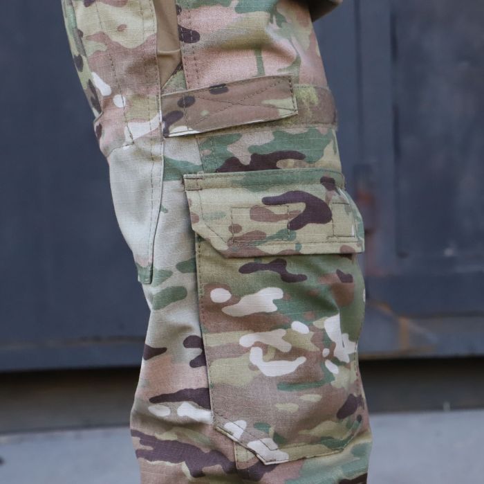 Тактичні штани з наколінниками PREDATOR, 50/50 NyCo Original Multicam Ripstop, Flex Coyote
