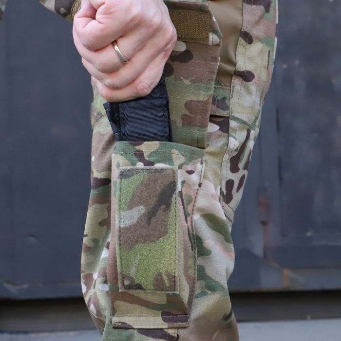 Тактичні штани з наколінниками PREDATOR, 50/50 NyCo Original Multicam Ripstop, Flex Coyote
