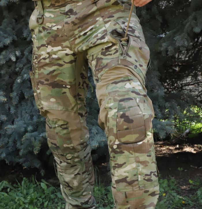 Тактичні штани з наколінниками RAPTOR PRO — 50/50 Multicam, Flex