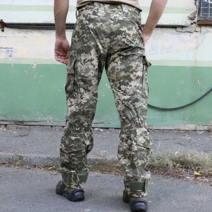 Тактичні штани Розвідник, 80/20 піксель Ripstop