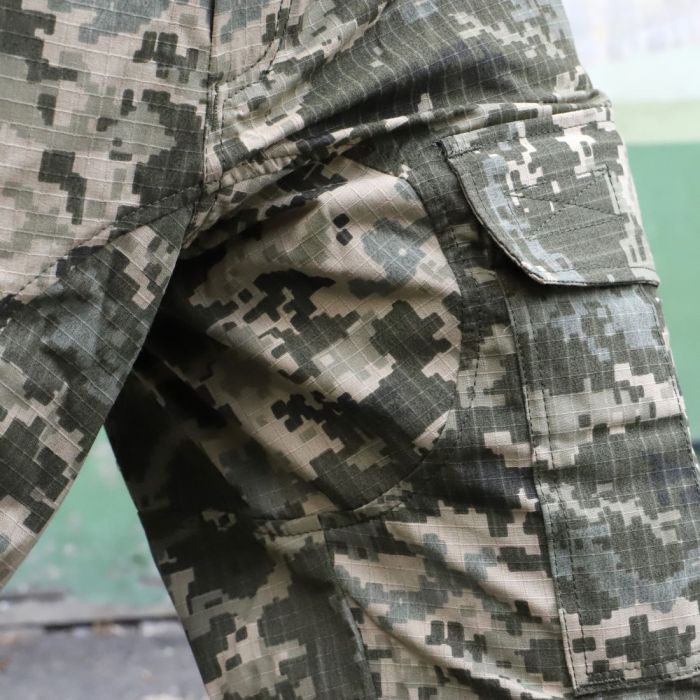 Тактичні штани Розвідник, 80/20 піксель Ripstop