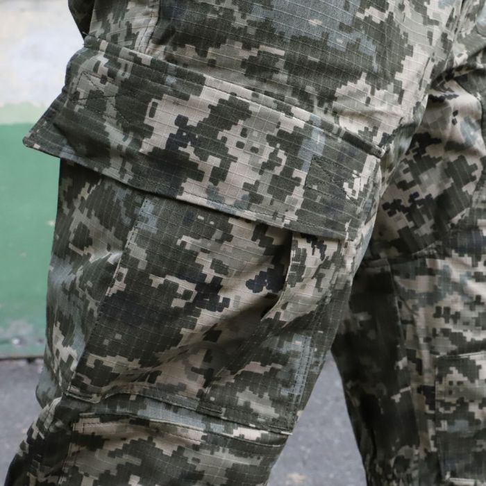 Тактичні штани Розвідник, 80/20 піксель Ripstop