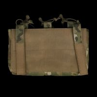 Підсумок під 3 магазини на передню панель плитоноски, Cordura 500 D MultiCam, LaserCut