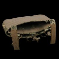 Підсумок під 3 магазини на передню панель плитоноски, Cordura 500 D Піксель, LaserCut