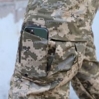 Тактичні штани з наколінниками RAPTOR, 65/35 піксель Ripstop