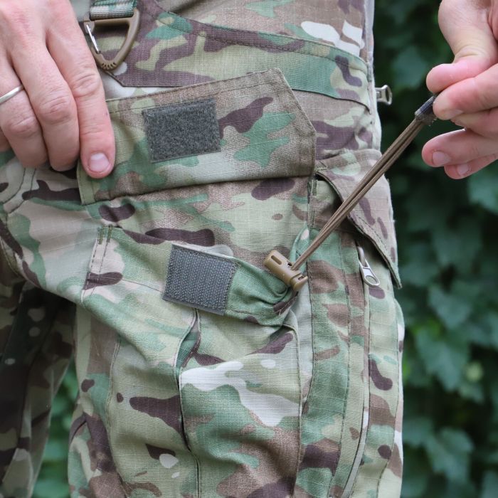Тактичні штани з наколінниками RAPTOR PRO Gen 2, 65/35 MultiCam Ripstop, Flex