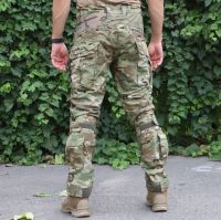 Тактичні штани з наколінниками RAPTOR PRO Gen 2, 65/35 MultiCam Ripstop, Flex