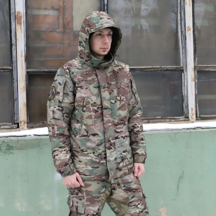 Тактичний зимовий комплект Хуртовина, Multicam Nord Storm Ripstop, Куртка+Штани
