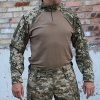 Тактична сорочка UBACS Комбат, 65/35 Піксель Ripstop, Coyote