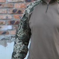 Тактична сорочка UBACS Комбат, 65/35 Піксель Ripstop, Coyote