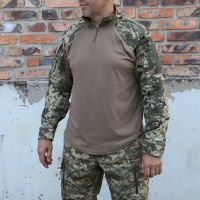 Тактична сорочка UBACS Комбат, 65/35 Піксель Ripstop, Coyote
