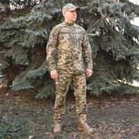 Тактичний комплект ЗСУ,65/35 Піксель Ripstop, Кітель+Штани