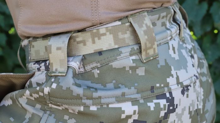 Тактичні демісезонні штани Яструб, Soft Shell Піксель