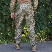 Тактичні демісезонні штани Яструб, Soft Shell Піксель