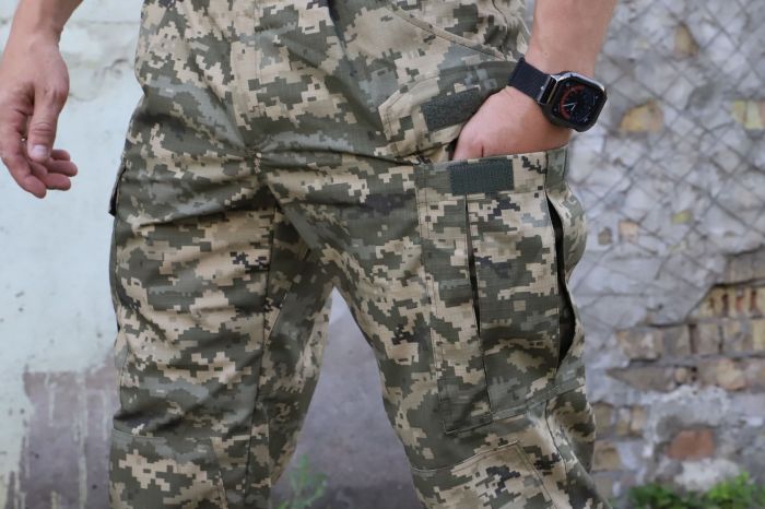 Тактичні штани Польові ЗСУ, 65/35 піксель Ripstop