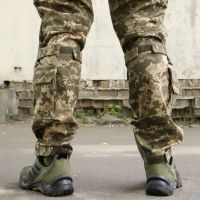 Тактичні штани з наколінниками RAPTOR,100% бавовна піксель 