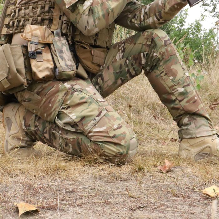 Тактичні штани з наколінниками RAPTOR PRO, 50/50 NyCo Original MultiCam Ripstop™