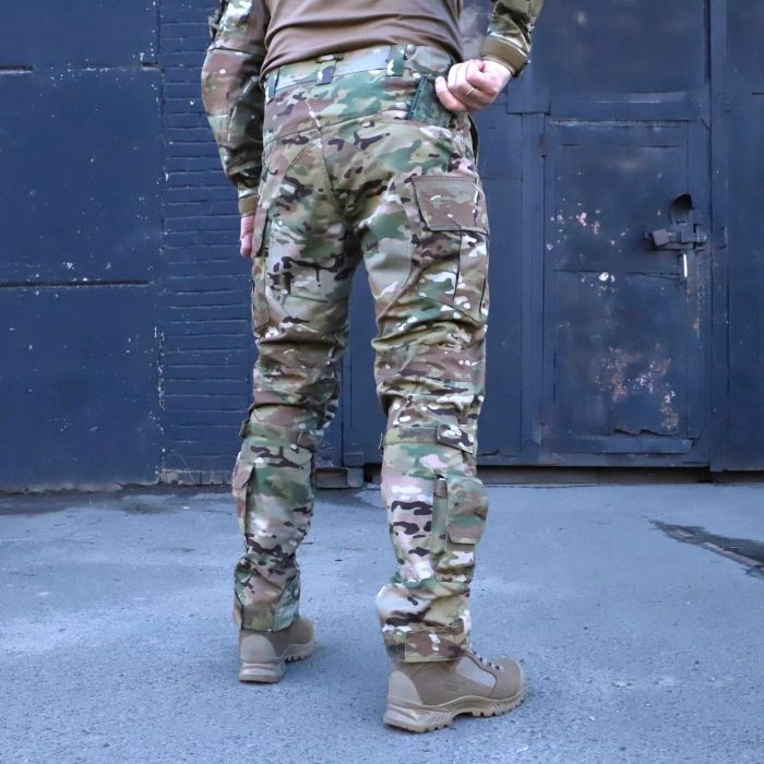 Тактичні штани з наколінниками RAPTOR PRO, 50/50 NyCo Original MultiCam Ripstop™