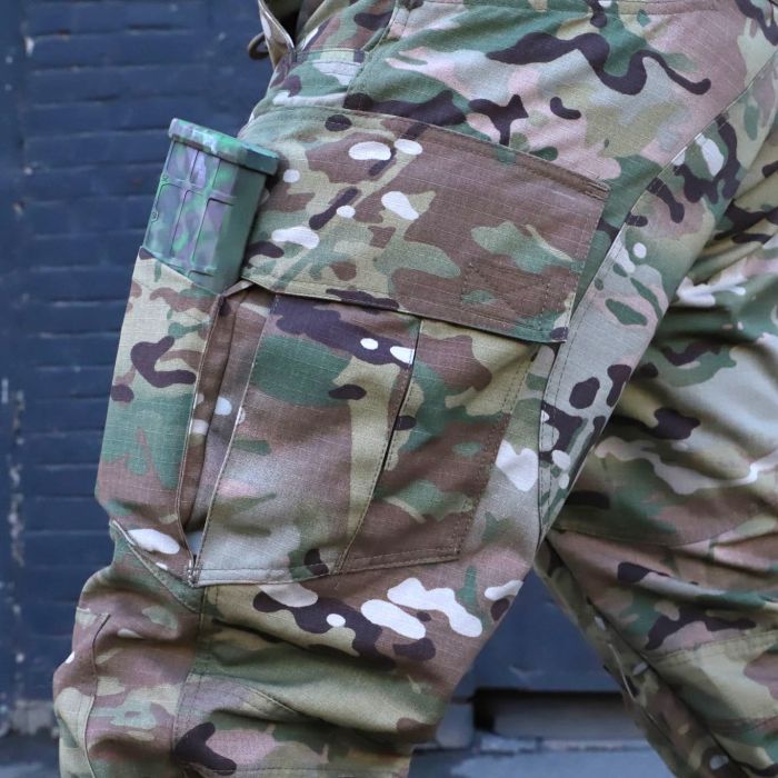 Тактичні штани з наколінниками RAPTOR PRO, 50/50 NyCo Original MultiCam Ripstop™