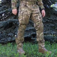 Тактичні штани з наколінниками  RAPTOR PRO, 95/5 Original MTP Ripstop, Flex, не підтримує горіння