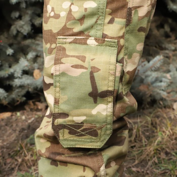 Тактичні штани з наколінниками RAPTOR, 50/50 MultiCam Ripstop