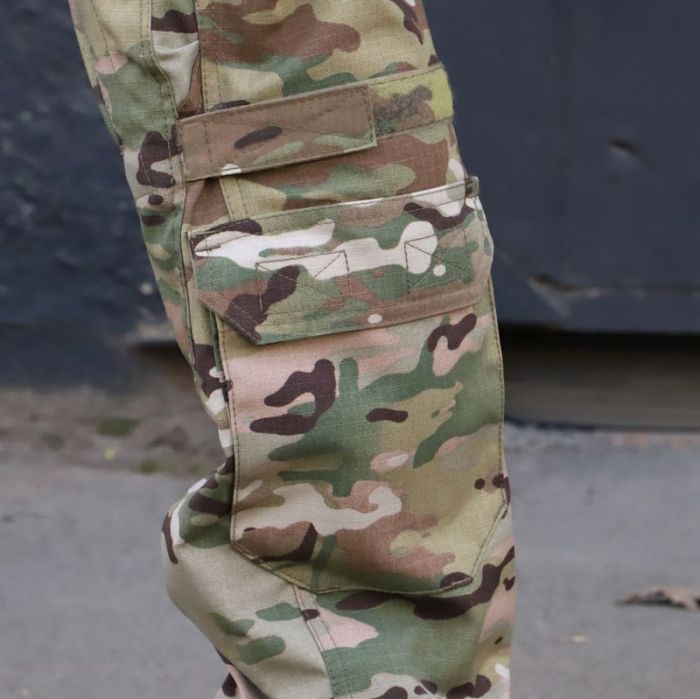 Тактичні штани з наколінниками PREDATOR, 50/50 NyCo Original Multicam Ripstop