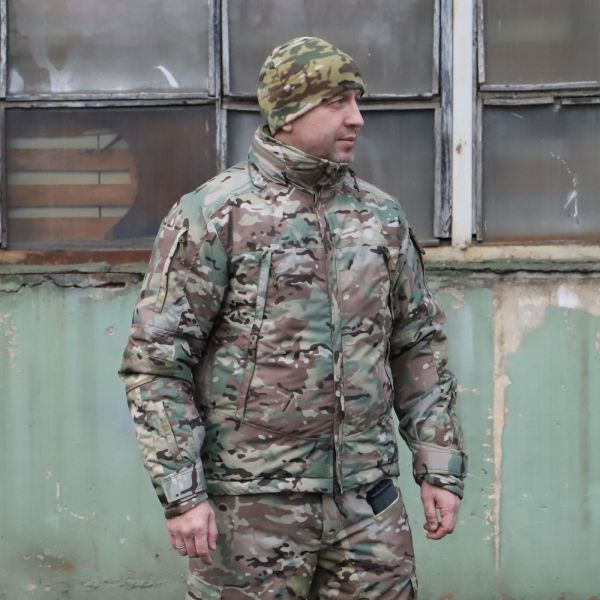Tactical winter jacket Alpha, Nord Storm Multicam Ripstop, Cordura USA Original, wind and water resistant