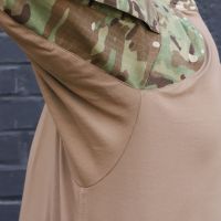 Тактична сорочка UBACS Комбат, 50/50 Multicam Ripstop, Coyote