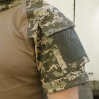Тактична сорочка UBACS з коротким рукавом, 100% бавовна Піксель, Coyote