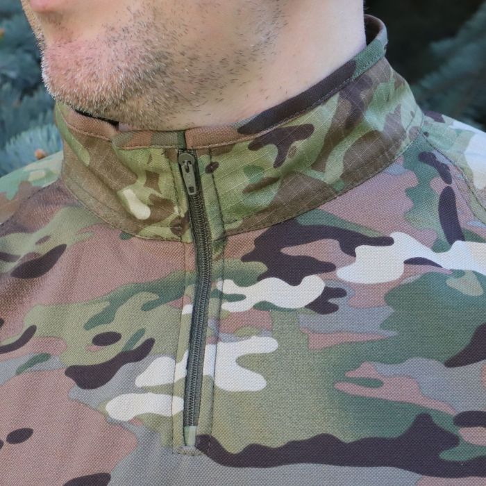 Тактична сорочка UBACS ЗСУ, 50/50 Multicam Ripstop, Multicam