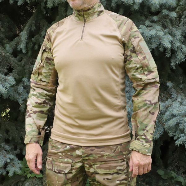 UBACS Tactical Shirt Multicam / 50/50 Rip-Stop /Coyote | Lacoste / Rip-Stop | Raptor 