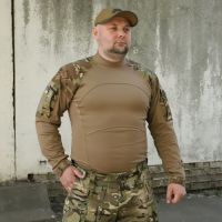 Тактична сорочка UBACS Samurai, 50/50 NyCo Original Multicam Crye Precision Ripstop,Coyote