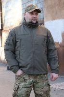  Куртка HUNTER PRO MAX Rip-Stop Dark Olive Мембрана: 8000 мм/8000 г/м² — захист від дощу та вентиляція для комфорту.