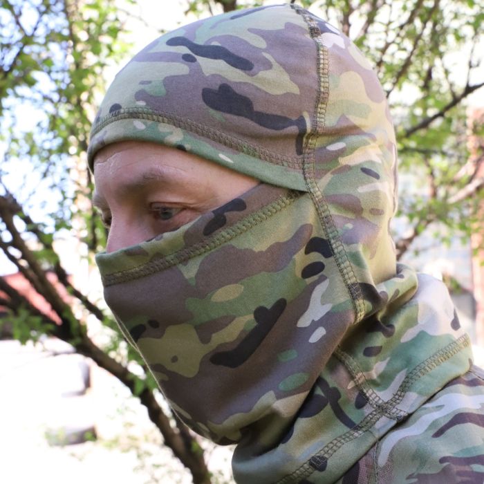 Балаклава Multicam, 100% хлопок, Raptor Tac