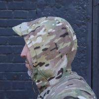 Флисовая куртка с капюшоном "Шерман" MultiCam без накладок