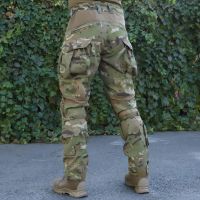 Тактичні штани з наколінниками RAPTOR PRO Gen 2, MTP Excalibur RipStop, Flex Coyote, не підтримує горіння