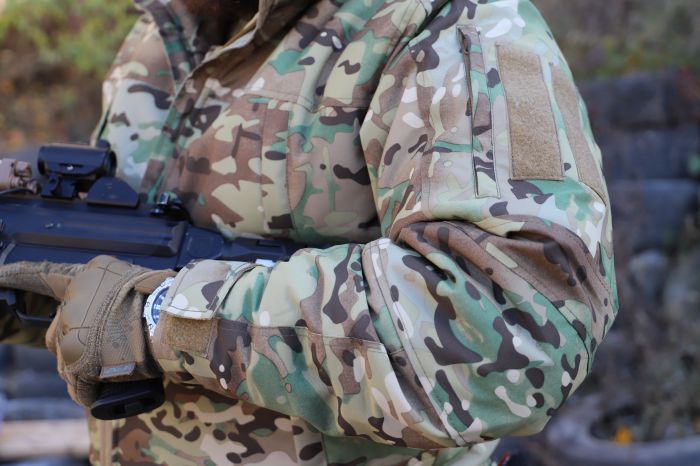 Tactical winter jacket Alpha Light, Multicam, wind and water resistant