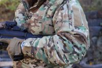 Tactical winter jacket Alpha Light, Multicam, wind and water resistant
