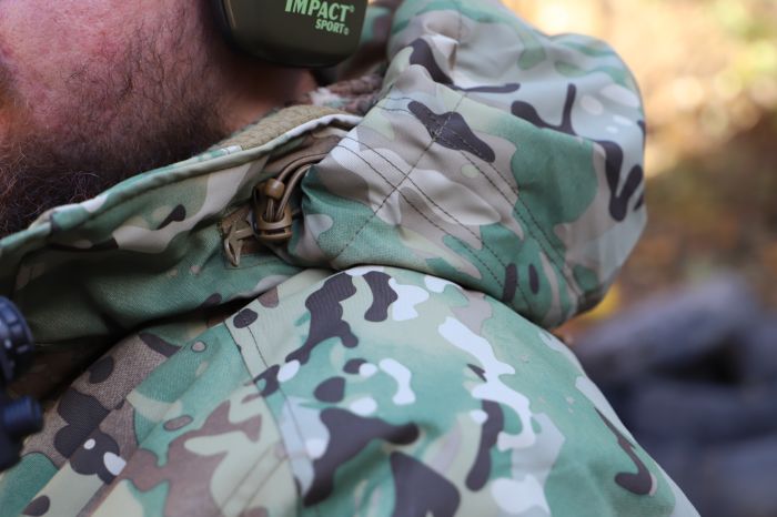 Tactical winter jacket Alpha Light, Multicam, wind and water resistant